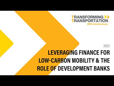فيلم:  جلسه ۱۱ – اهرم مالی برای تحرک کم کربن و نقش بانک های توسعه |  #TTDC23