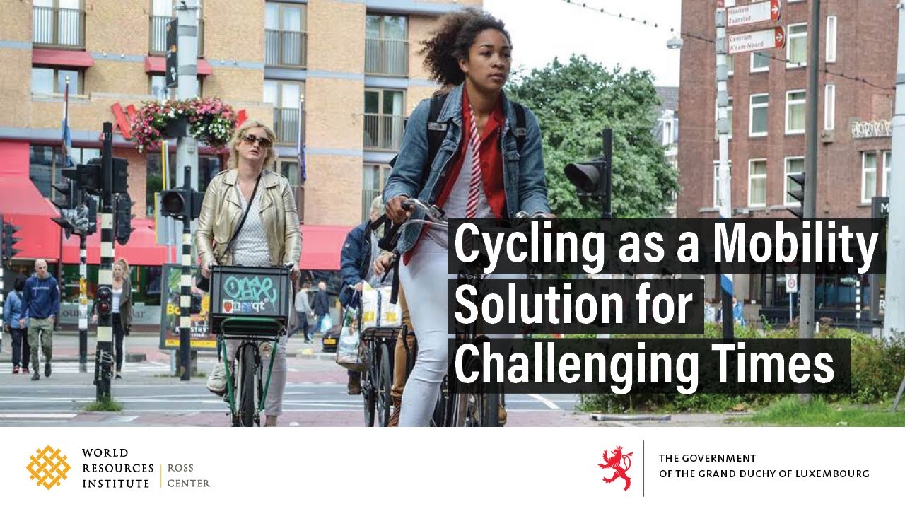 فيلم: پانل سطح بالا: دوچرخه سواری به عنوان یک راه حل تحرک برای زمان های چالش برانگیز