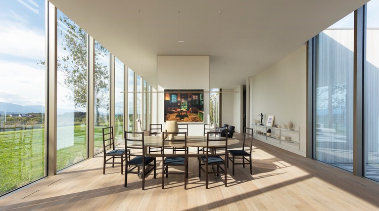 اقامتگاه دره هادسون / HGX - عکاسی داخلی، اتاق غذاخوری، میز، صندلی