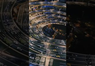 فيلم:  شهر هوشمند دیوانه چین دارای پمپ بنزین روی پشت بام و مترو است که از ساختمان بیرون می آید