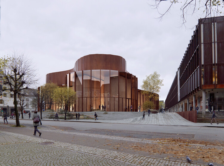 بازتعریف فرهنگ شهری: هنینگ لارسن برنده مسابقه طراحی مرکز هنرهای جدید در برگن، نروژ شد - تصویر 2 از 6