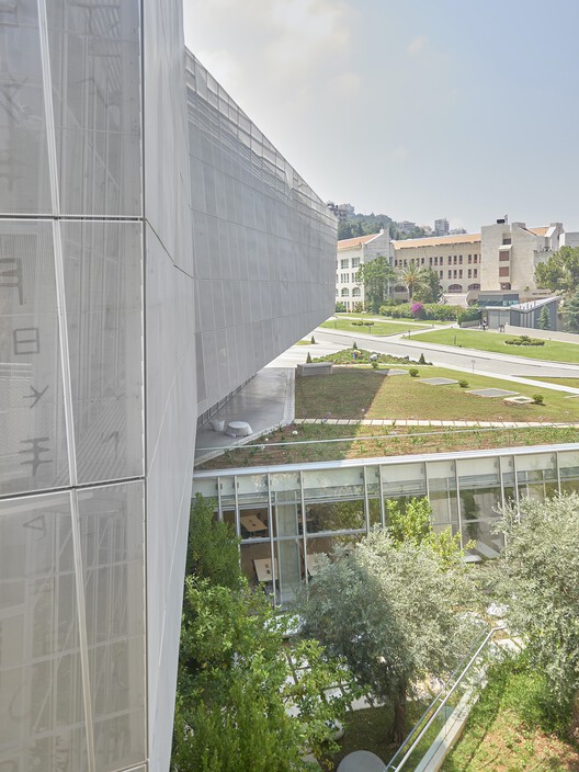 کتابخانه JG Jabbra و ساختمان اداری مرکزی R. Nassar / Atelier Pagnamenta Torriani - عکاسی خارجی، پنجره، نما