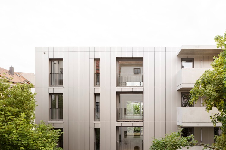 ساختمان آپارتمان Kurti 50A / Aline Hielscher Architektur - عکاسی خارجی، پنجره، نما