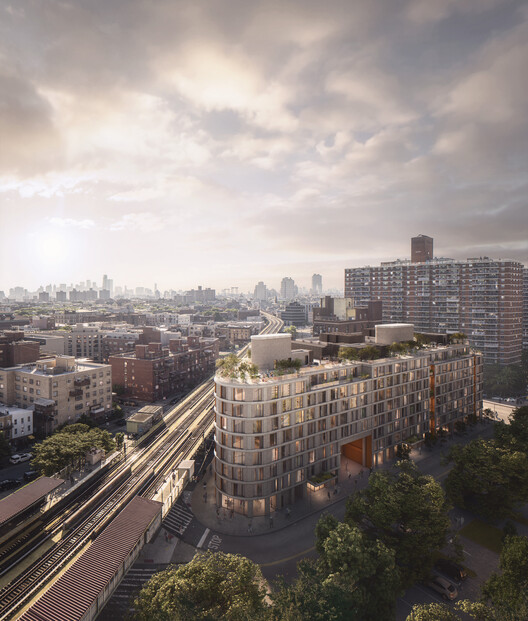 ODA طراحی یک توسعه مسکونی متنی در بروکلین، نیویورک را آشکار می کند - تصاویر بیشتر