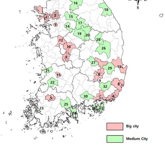 پایداری |  متن کامل رایگان |  شناسایی منابع کمک کننده عدم قطعیت در آسیب‌پذیری سیل شهری در کره جنوبی با در نظر گرفتن چندین GCM، SSP، روش‌های تعیین وزن، و تکنیک‌های MCDM