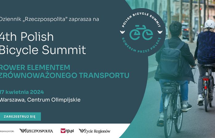 چهارمین اجلاس دوچرخه لهستان در ورشو