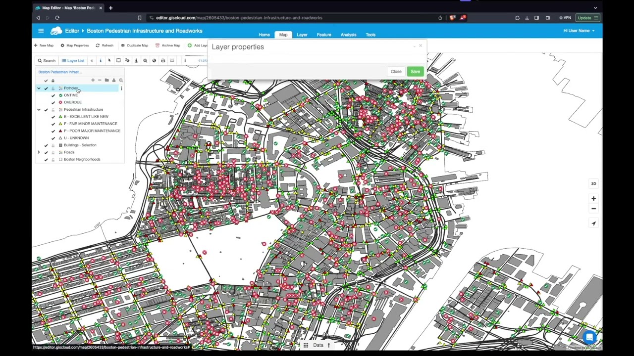 فيلم:  پروژه QGIS را در GIS Cloud منتشر کنید و داده های خود را قابل ویرایش کنید