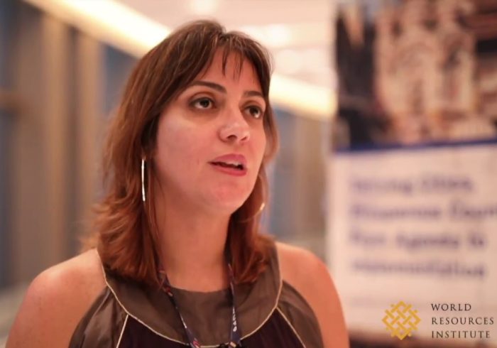 فيلم: الساندرا دی آویلا ویرا در مورد همکاری به عنوان راهی برای اجرای دستور کار جدید شهری