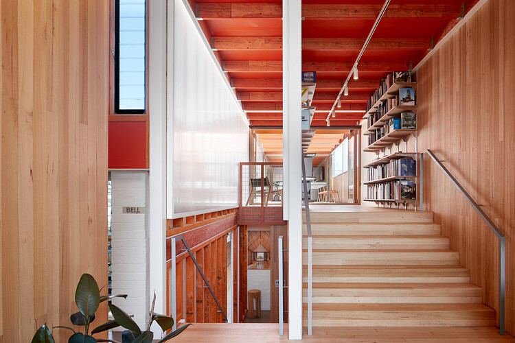 JCB Studio / Jackson Clements Burrows Architects - عکاسی داخلی، پله ها، نرده
