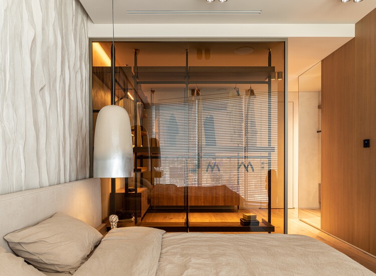 آپارتمان اوسونیا / استودیو ماخنو - عکاسی داخلی، اتاق خواب، تخت