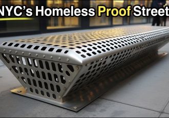 فيلم:  نیویورک در حال ساخت خیابان های ضد بی خانمان ها است…