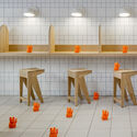 رستوران Ramencraft / SOA Architekti - عکاسی داخلی، آشپزخانه، صندلی