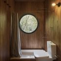 خانه اژدها / باربارا برسون + هوراسیو ساردین - عکاسی داخلی، حمام، سینک، پنجره، وان حمام