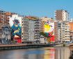 یک شهر نادیده گرفته شده بلژیکی بی سر و صدا به یک بهشت ​​هنر خیابانی تبدیل شده است