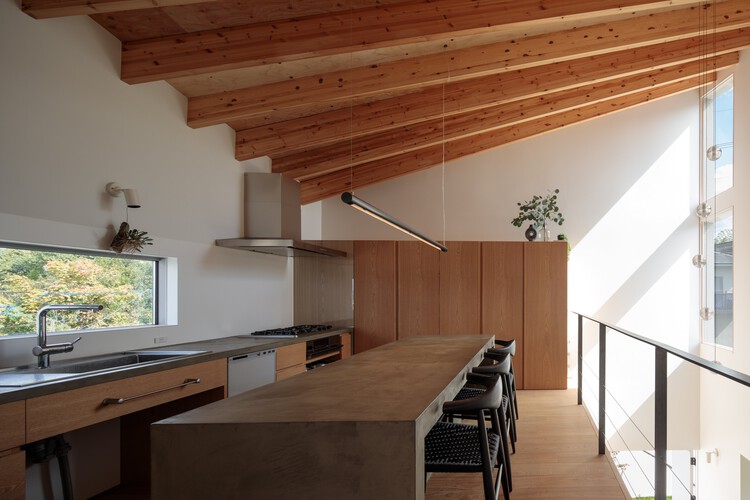 KDH2 House / Noesis Architecture ＆طراحی - عکاسی داخلی، آشپزخانه، چوب، میز، میز، تیر، سینک