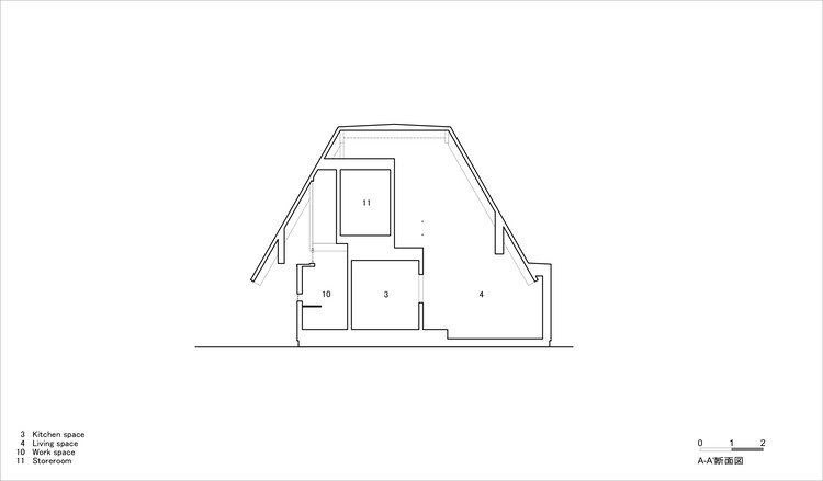 خانه در کوسای / FujiwaraMuro Architects - تصویر 20 از 23