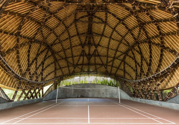 ساختن آینده ای پایدار: امکانات ورزشی ساخته شده از بامبو