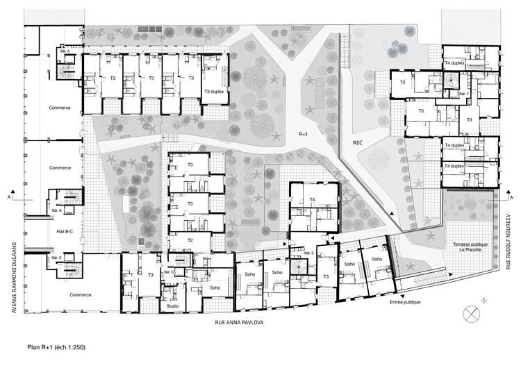 مجتمع مسکونی So Wood / A+Architecture + Hellin Sebbag Pirany Architectes - تصویر 16 از 18