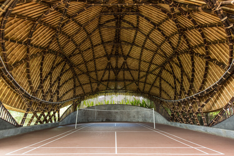 ساختن آینده ای پایدار: امکانات ورزشی ساخته شده از بامبو - تصاویر بیشتر