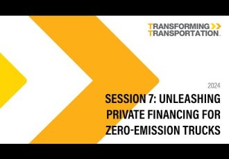 فيلم:  جلسه ۷: راه اندازی تامین مالی خصوصی برای کامیون های بدون آلایندگی |  #TTDC24