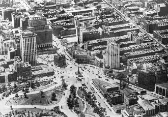 پرتره ای از شهر نیویورک توسط هوا در سال ۱۹۲۴
