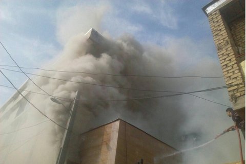 انفجار در قطب صنعتی فرخ‌شهر ۲ مصدوم برجای گذاشت