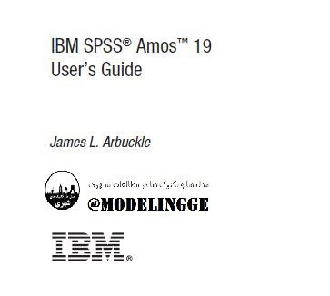 جزوه  لاتین آموزش AMOS#AMOS @modelinggeo…