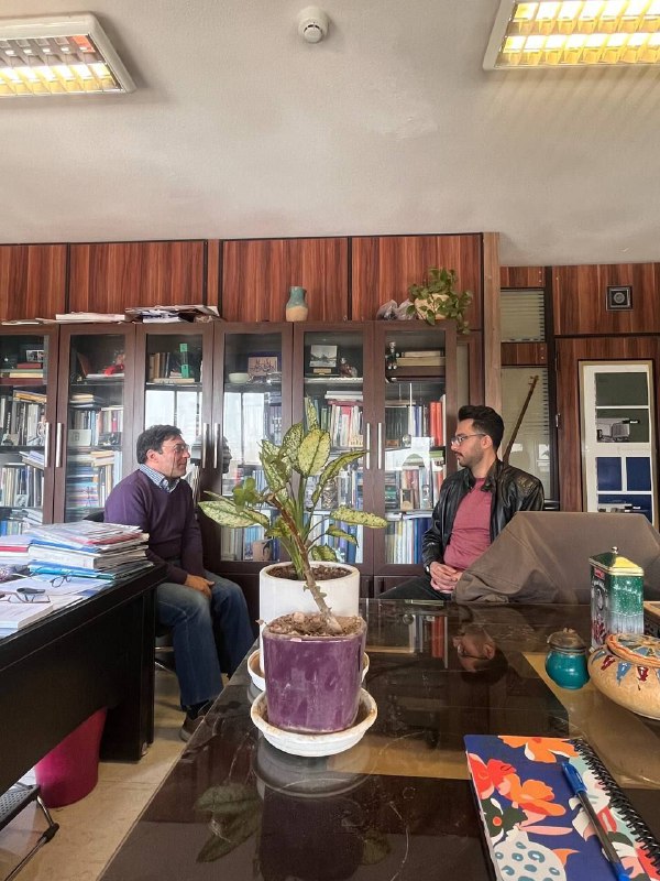 دیدار و جلسه مشترک مهندس سینا همتی دبیرکل و مهندس امیر اردستانی، دبیرشورای بازرسی اتحادیه معماری، مرمت و شهرسازی ایران ب…