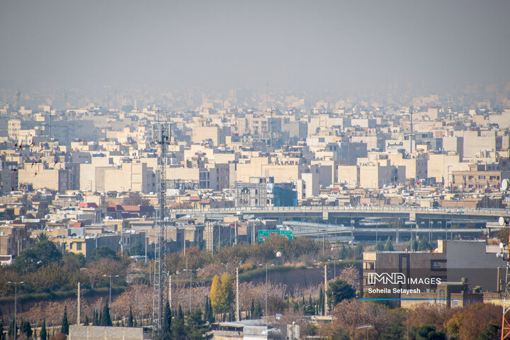 شاخص آلودگی هوای استان‌ها پنجشنبه ۷ اسفند/ اهواز رکورددار آلودگی هوا در کشور است