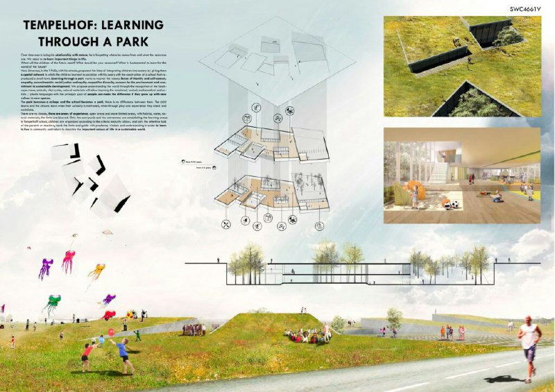 #نتایج مسابقه طراحی مدرسه بدون کلاس در #برلین اعلام شد: رتبه اولتمامی آثار برگزیده را در لینک زیر ببینید:@archi_linkhtt…
